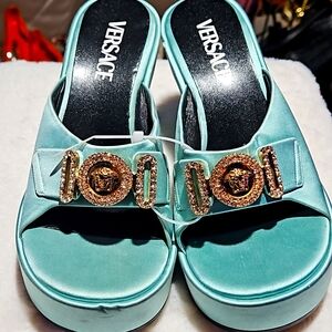Versace Medusa mule size 6.5